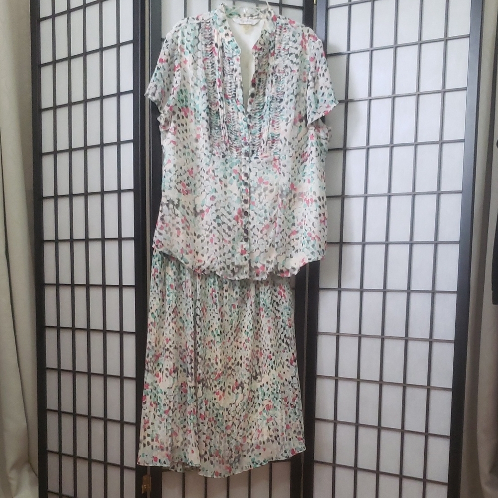TanJay Multicolor Patterned Blouse